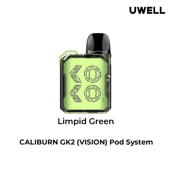 Limpid-Green 【UWELL】Caliburn-Gk2咖哩棒小煙主機