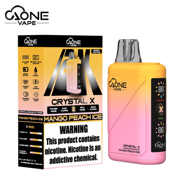1b048bfd929011f640bedc3893b50591 AONE Crystal X 水晶 2 代|12000 口大容量一次性電子煙 內部升級版