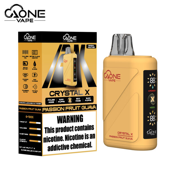 d5ea366f2b705c692eb66cda524ee7cf AONE Crystal X 水晶 2 代|12000 口大容量一次性電子煙 內部升級版